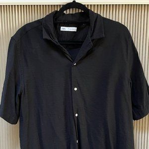 Zara Structured Cotton Button down shirt